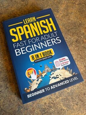 Learn Spanish Fast For Adult Beginners — 8 in 1 Book
